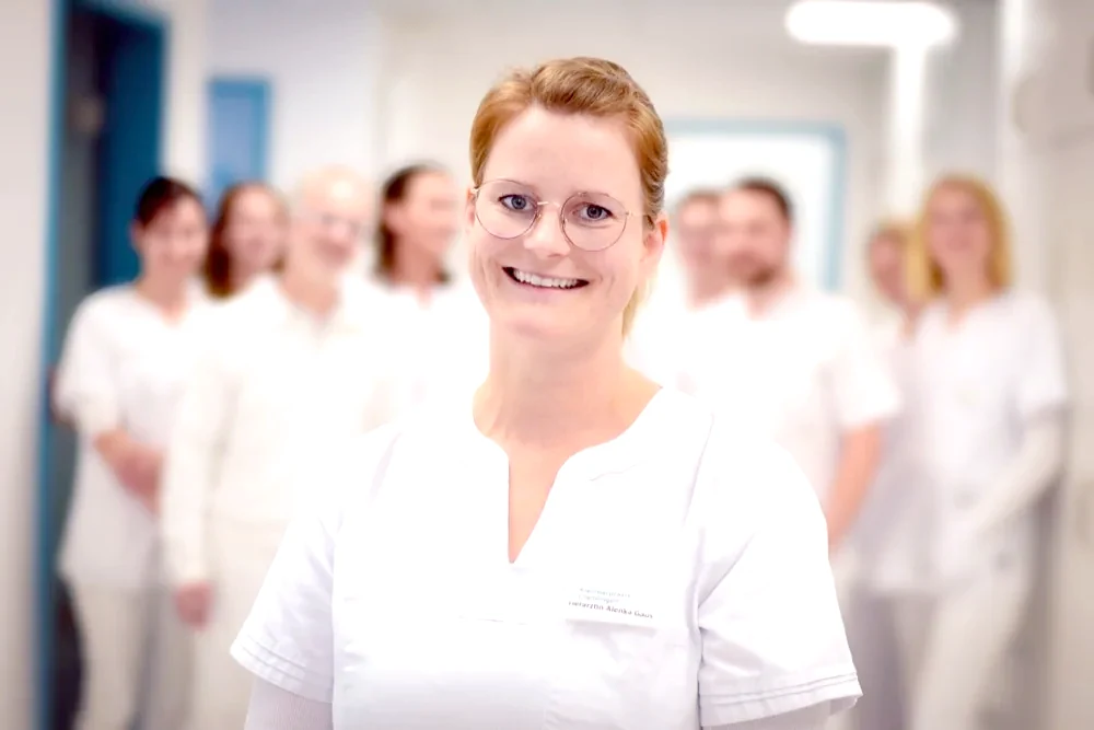 Portrait of Alenka Gaus, veterinarian for cardiology and ultrasound.