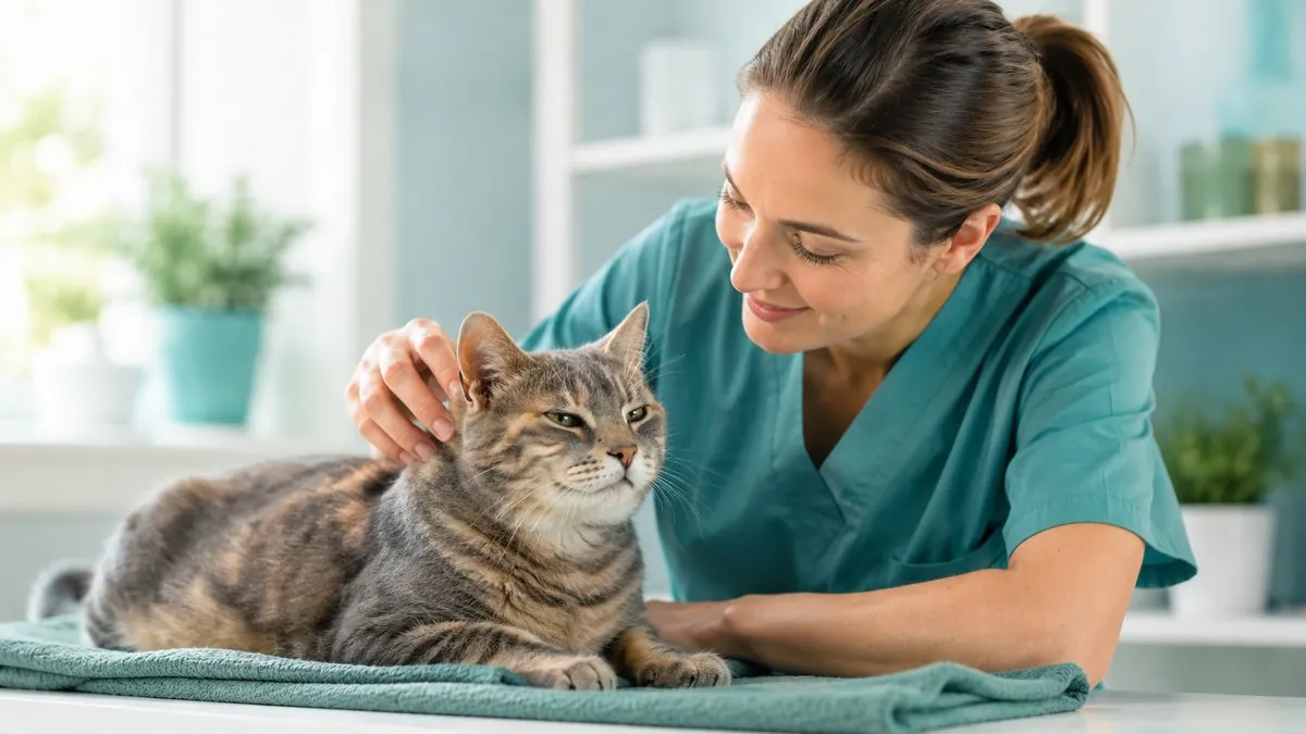 Alternde Katzen und ihre Bedürfnisse — Ratgeber der Kleintierpraxis Cremlingen