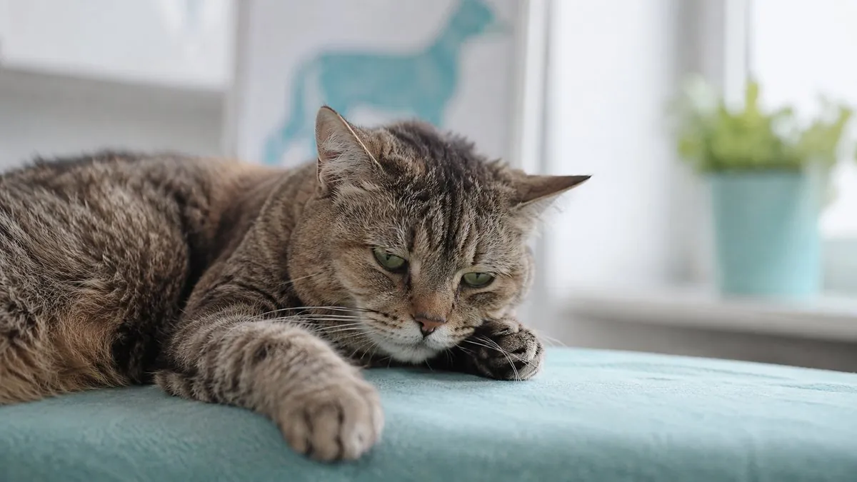 Anzeichen für Schmerzen bei älteren Katzen — Ratgeber der Kleintierpraxis Cremlingen