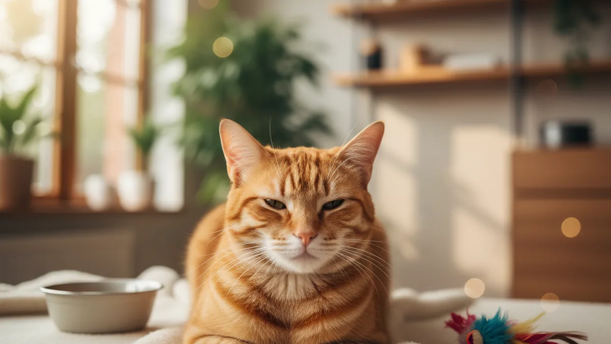 FIV bei der Katze — KI-generiertes Symbolbild zum Ratgeber der Kleintierpraxis Cremlingen