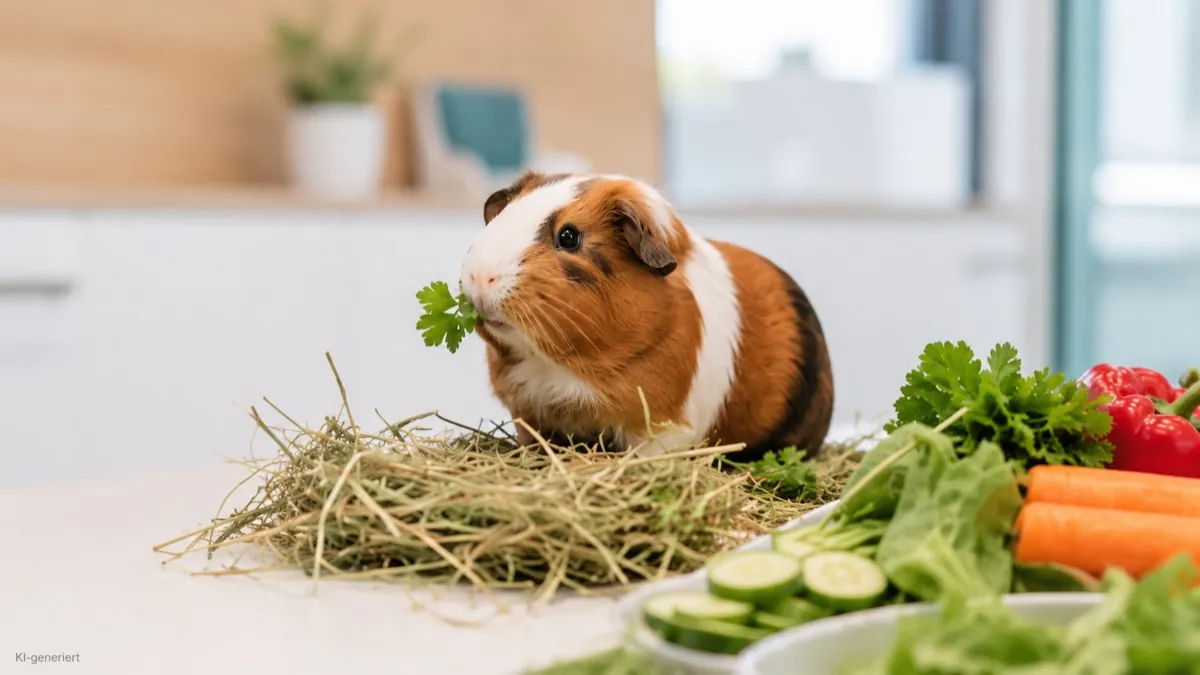 Fütterung von Meerschweinchen — Ratgeber der Kleintierpraxis Cremlingen