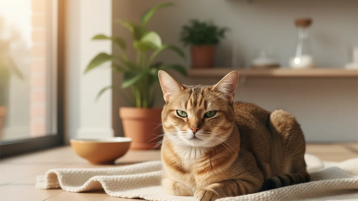 Futtermittelunverträglichkeit bei Hund und Katze — KI-generiertes Symbolbild zum Ratgeber der Kleintierpraxis Cremlingen