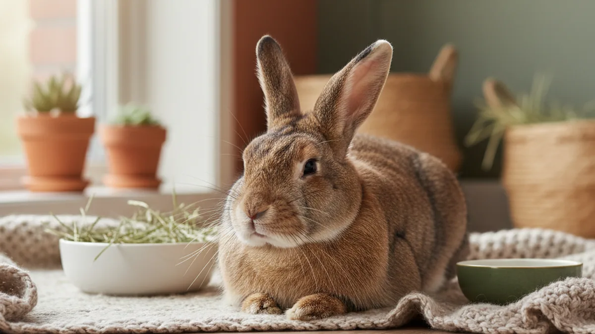 Kaninchen als Heimtiere — KI-generiertes Symbolbild zum Ratgeber der Kleintierpraxis Cremlingen