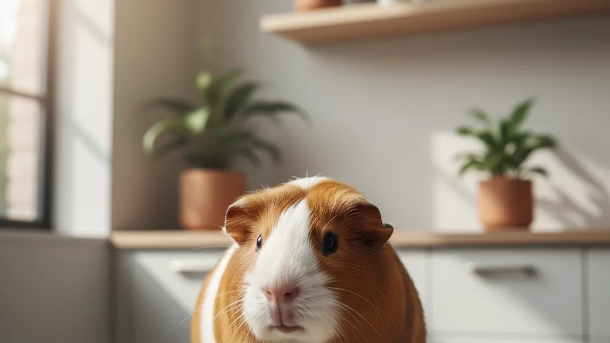 Meerschweinchen als Heimtiere — KI-generiertes Symbolbild zum Ratgeber der Kleintierpraxis Cremlingen