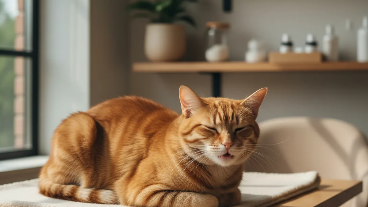 Parodontitis bei Hund und Katze — KI-generiertes Symbolbild zum Ratgeber der Kleintierpraxis Cremlingen