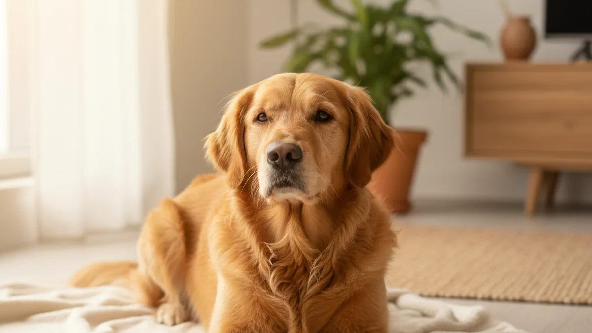 Pfotenentzündung beim Hund — KI-generiertes Symbolbild zum Ratgeber der Kleintierpraxis Cremlingen