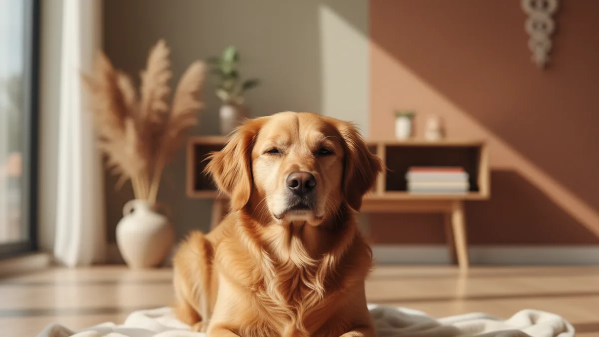 Schilddrüsenunterfunktion beim Hund — KI-generiertes Symbolbild zum Ratgeber der Kleintierpraxis Cremlingen