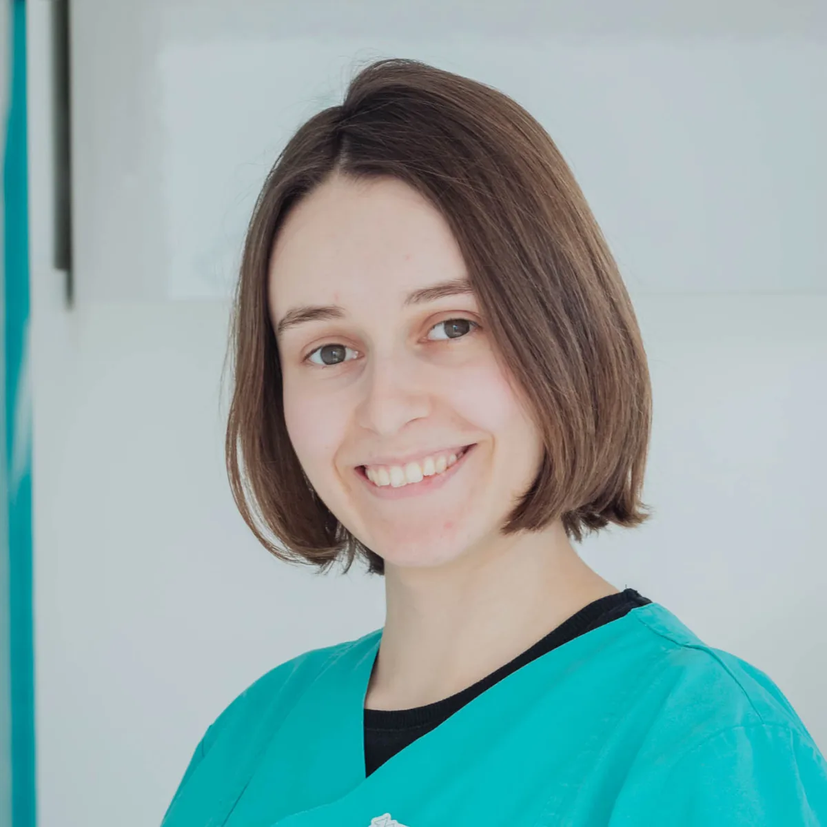 Portrait of Luisa Kegler, veterinary nurse at Kleintierpraxis Cremlingen