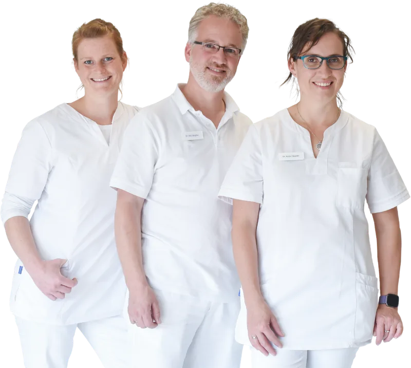 Mitarbeiterin oder Mitarbeiter der Kleintierpraxis Cremlingen