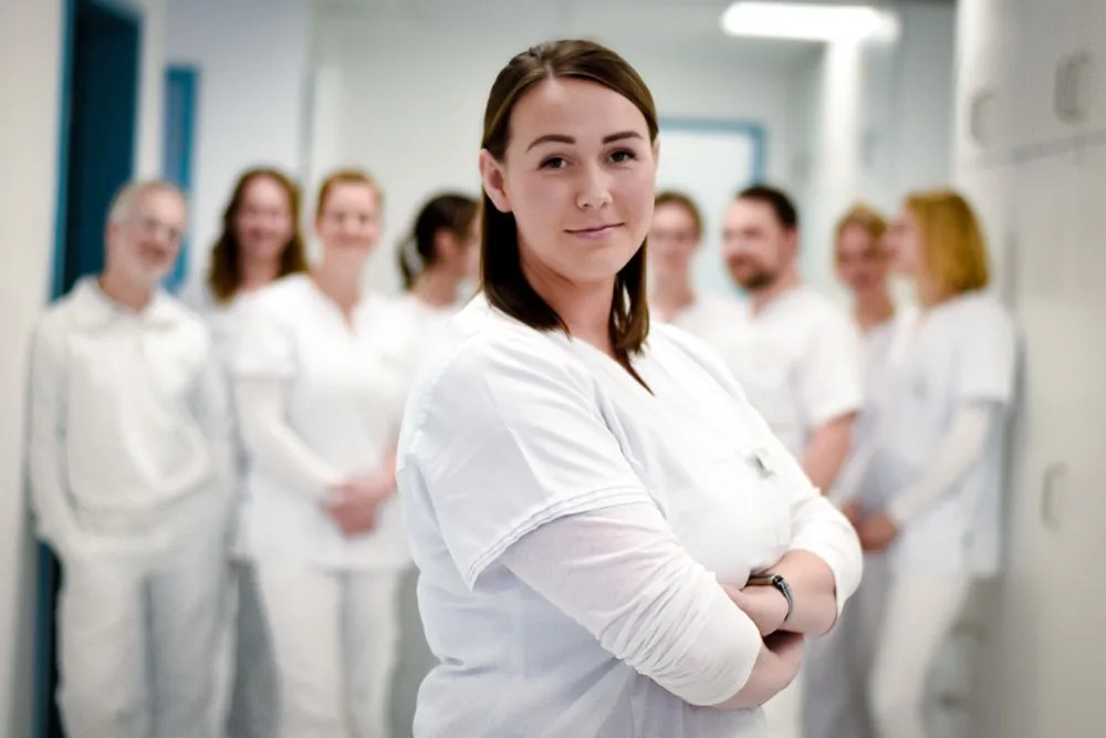 Portrait of Valeria Ermisch, veterinarian for internal medicine at Kleintierpraxis Cremlingen